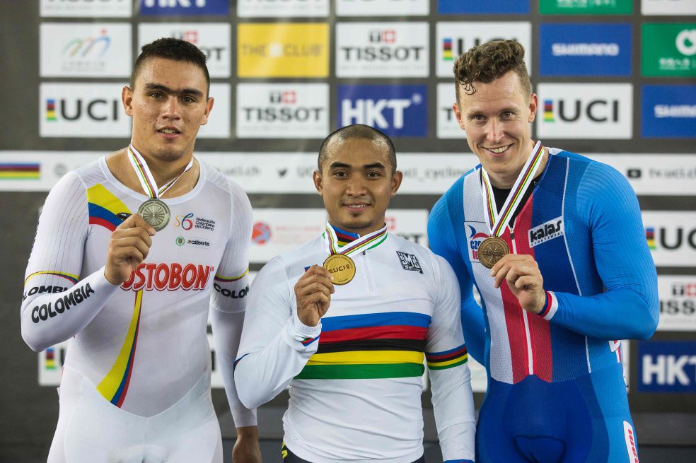 Fabián Puerta va ahora por el podio en el Campeonato Mundial de Pista