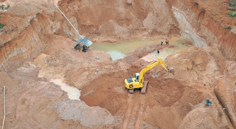 Imagen de referencia. Los explosivos de Indumil estarían siendo usados para actividades de minería ilegal en Antioquia. 