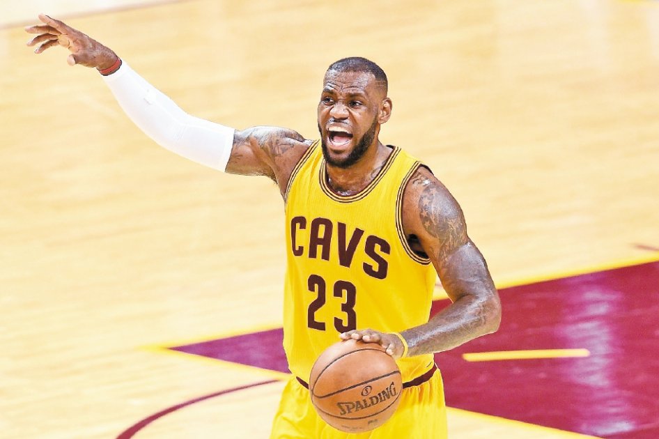 LeBron llevó a los Cavaliers a la final de la NBA