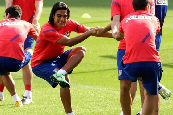 Falcao García es baja en el Atlético para enfrentar al Espanyol