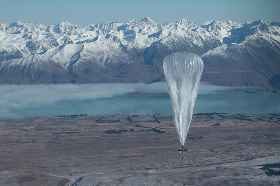 Google usa globos estratosféricos para ampliar la cobertura de internet en el mundo