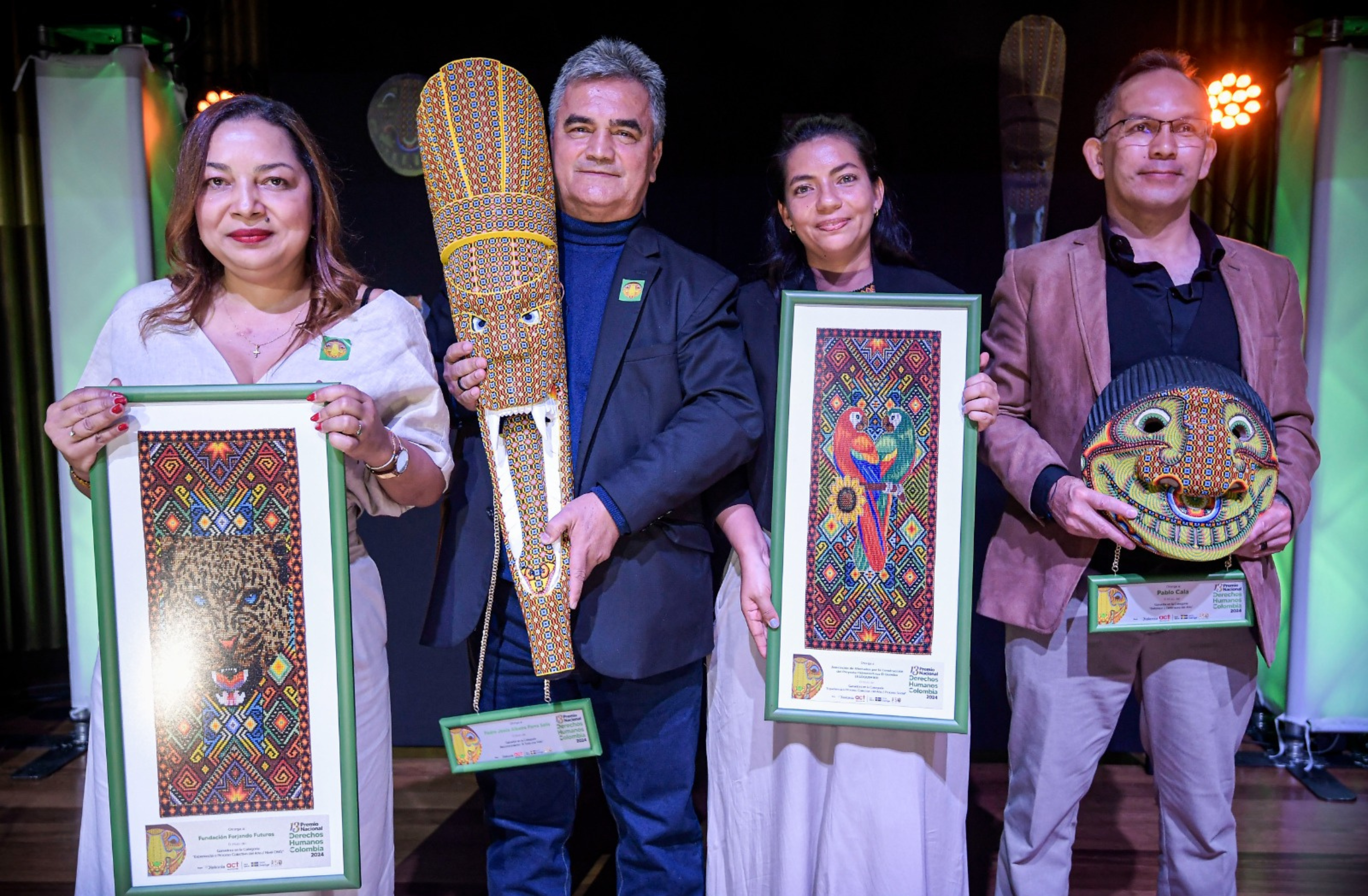 Estos fueron los ganadores del Premio Nacional de Derechos Humanos 2024