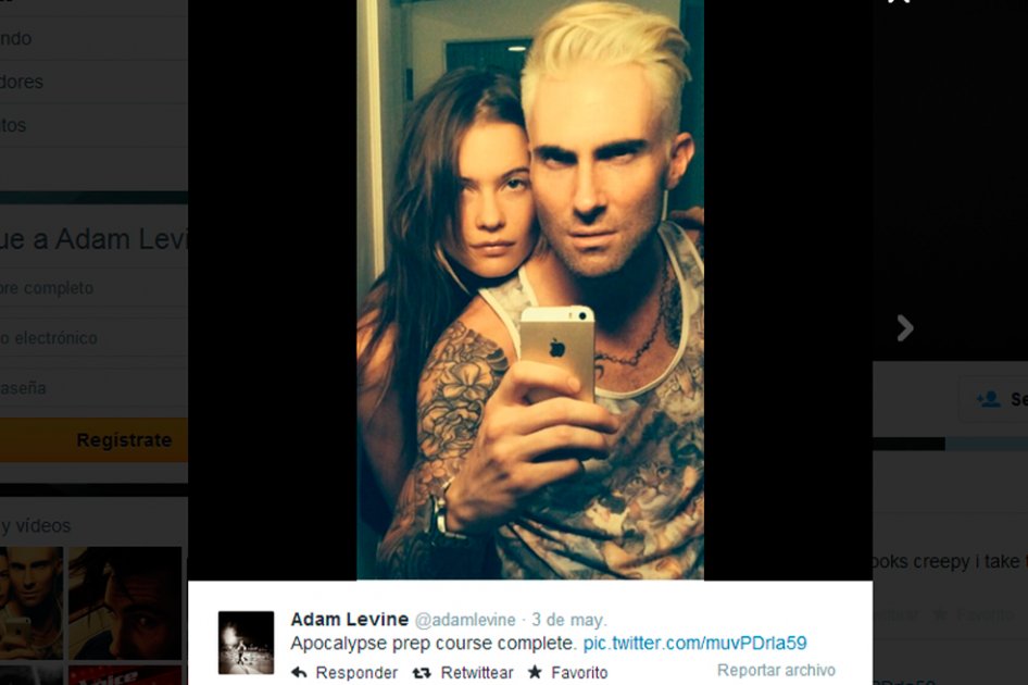 Adam Levine sorprende con cambio de look