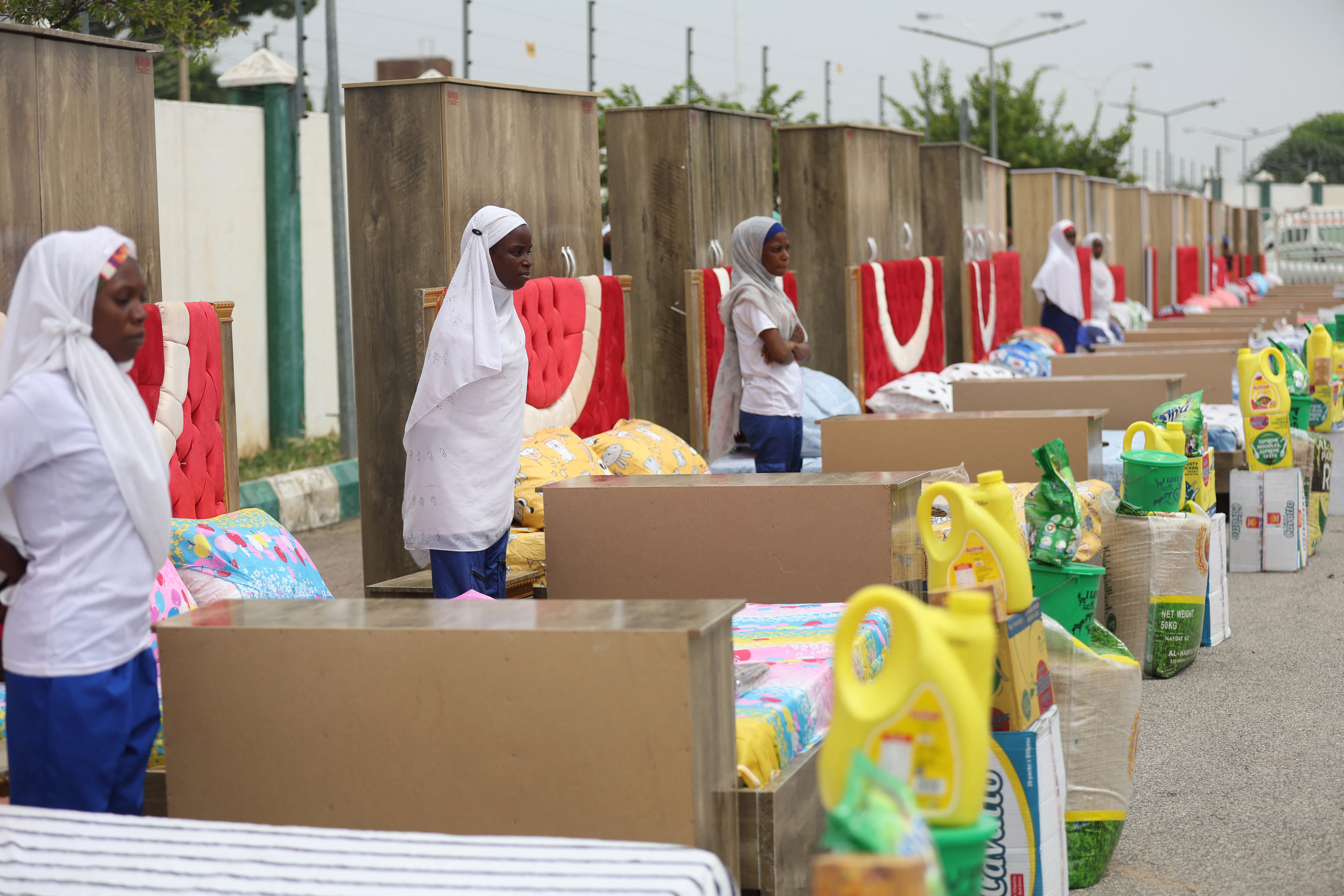 Boda masiva: 1.800 parejas se casaron en Nigeria