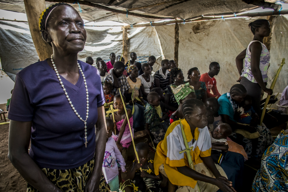 Uganda recibe el doble de refugiados que Europa