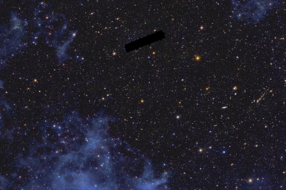 Telescopio Euclid: revelan la primera sección del mapa más completo del universo