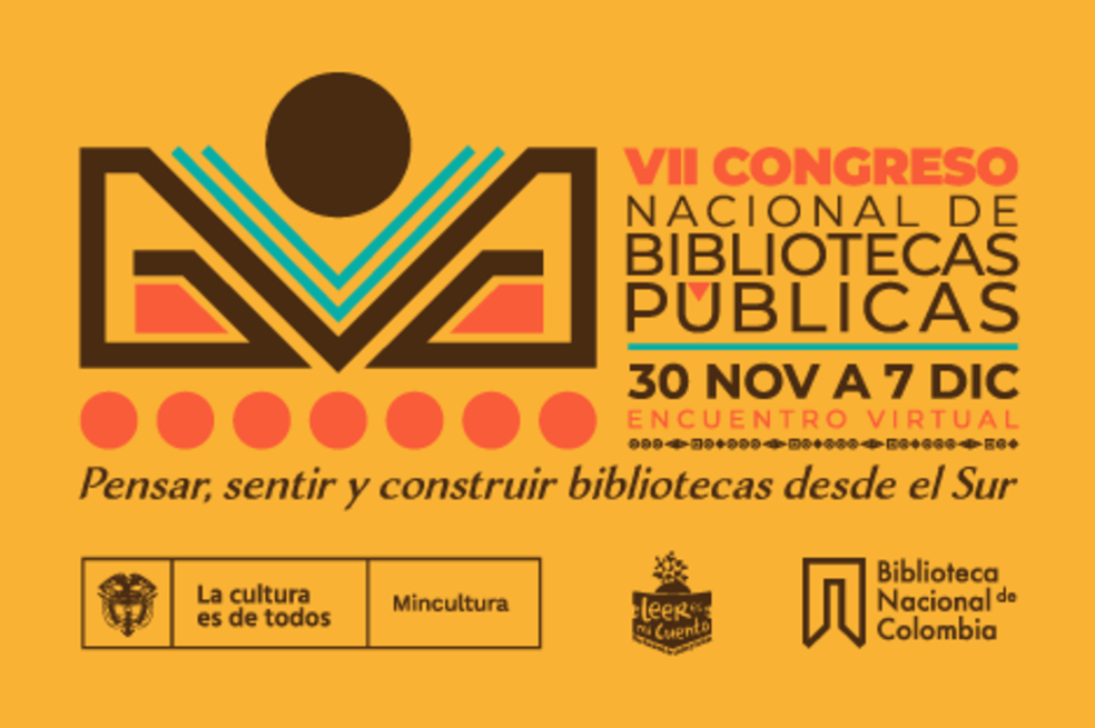La programación del VII Congreso Nacional de Bibliotecas Públicas se transmite virtualmente.