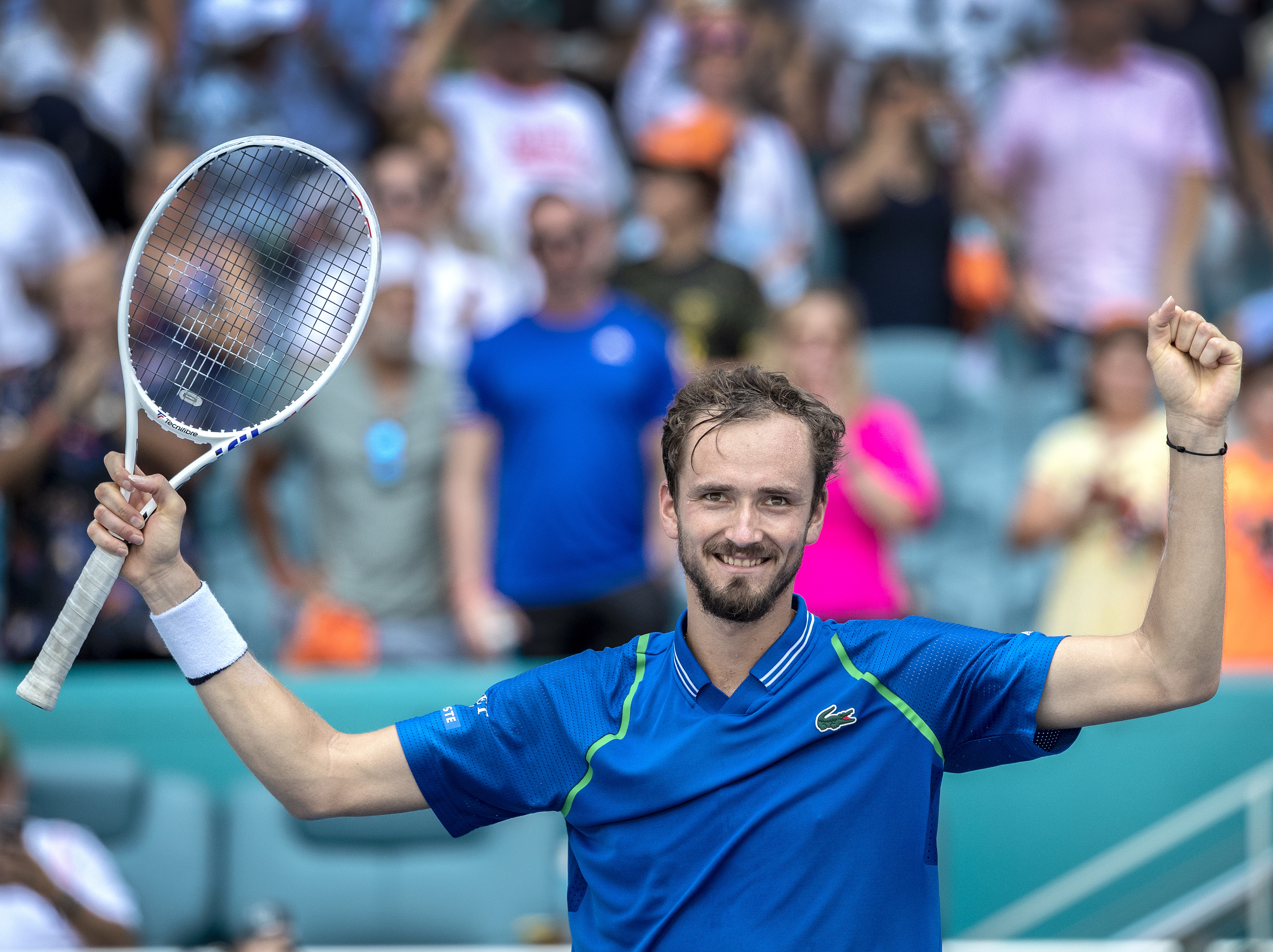 Medvedev imparable: El tenista ruso ganó en Miami su cuarto título del año