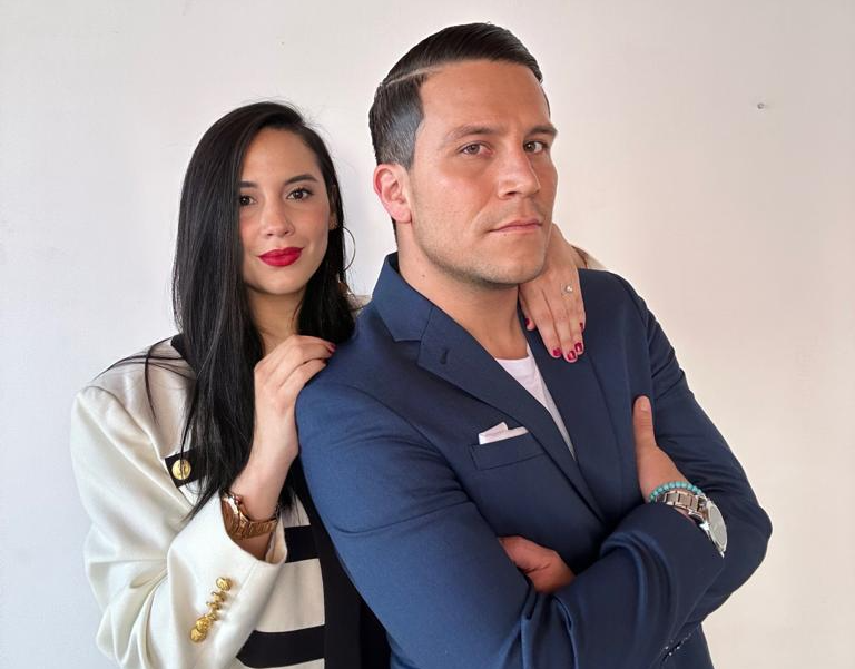 La pareja que creó una aplicación de domicilios para emprendimientos gastronómicos