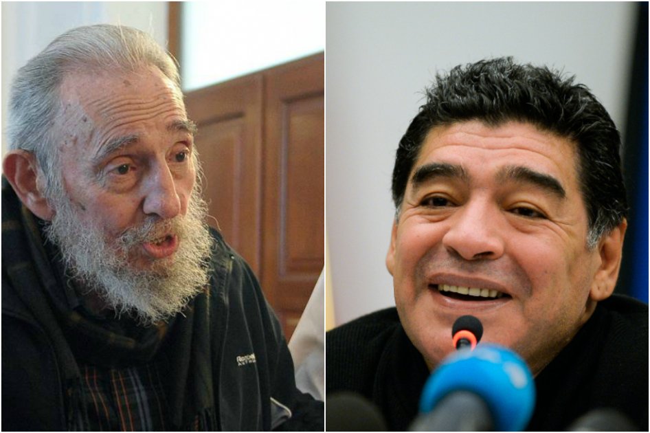 Fidel Castro está más vivo que nosotros: Maradona