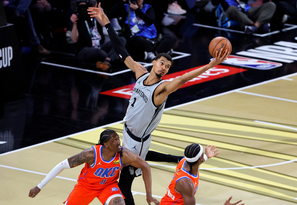 Wembanyama lideró y metió a los Spurs de San Antonio en la final de la NBA Cup: video