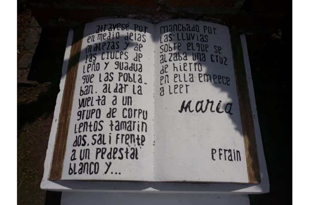 Profanan la tumba de María, personaje de la novela de Jorge Isaacs