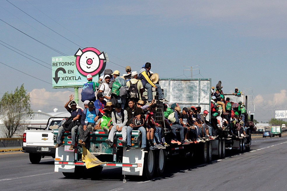 Tras un mes de su partida, la caravana de migrantes llega a Guadalajara