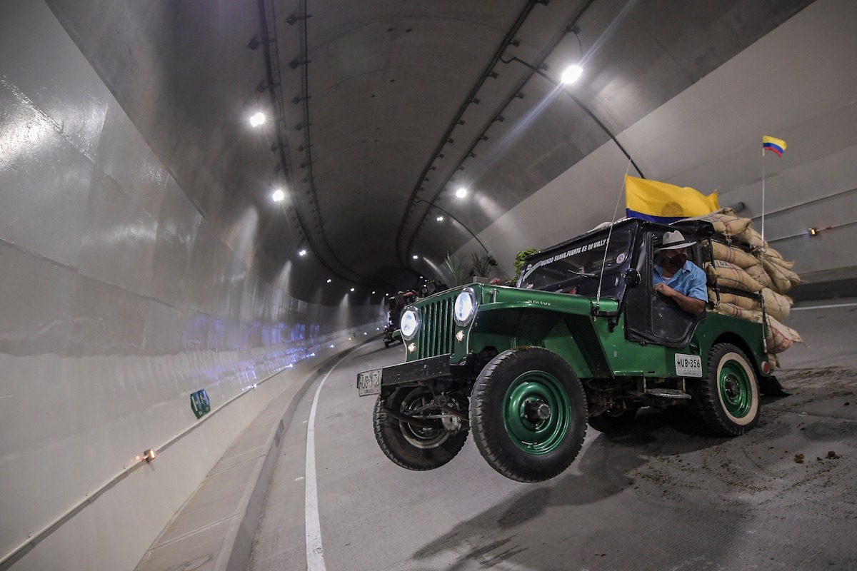 En fotos: así se vivió la inauguración del túnel de La Línea