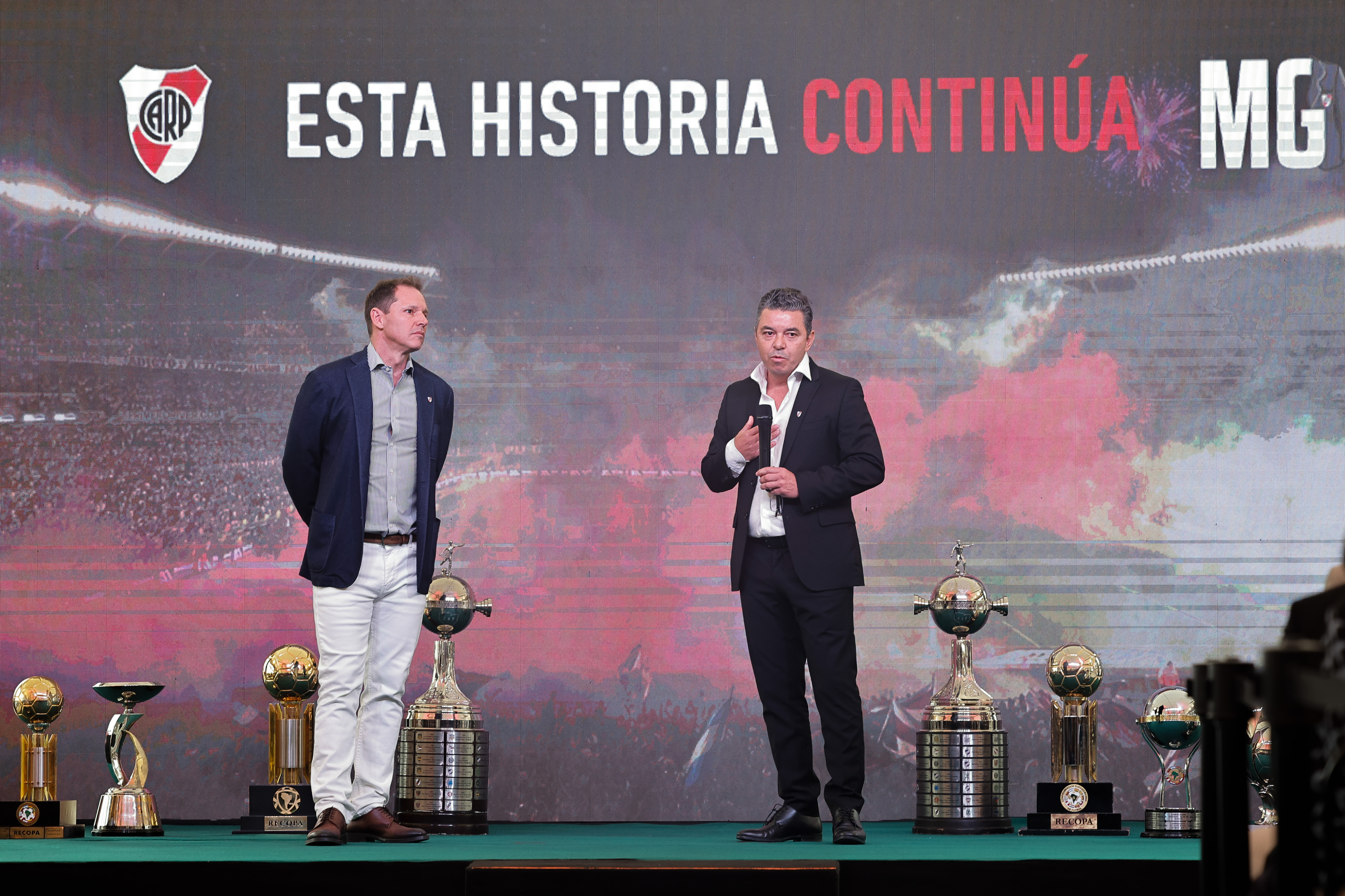 Marcelo Gallardo asumió como nuevo técnico de River Plate