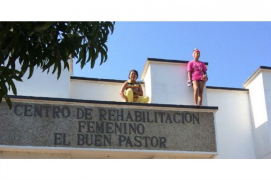 Reclusas del Buen Pastor en Barranquilla protestan por supuestos malos tratos
