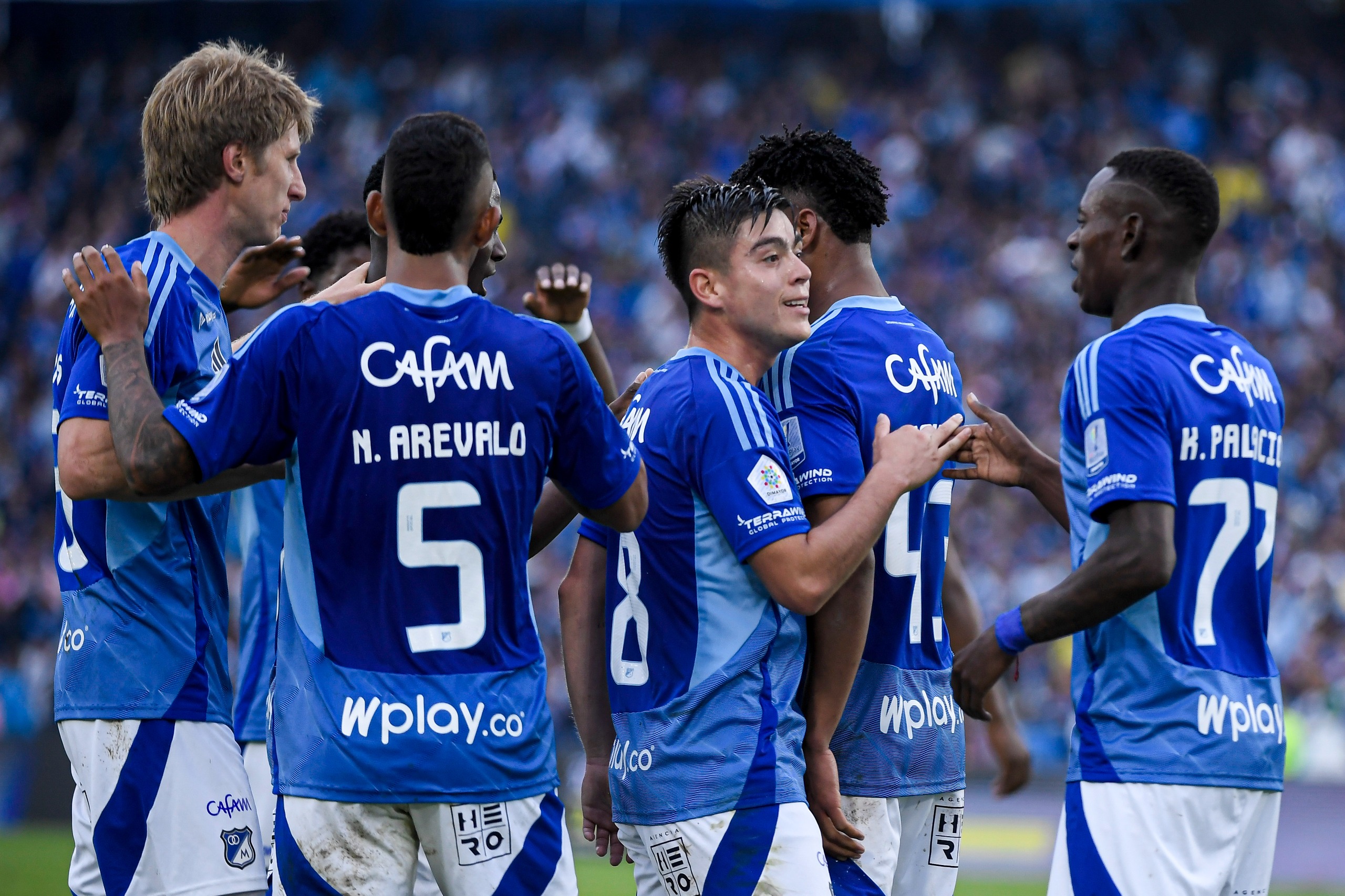 Millonarios utilizó siete canteranos en la victoria sobre Alianza: Andrés Llinás, Sánder Navarro, Nicolás Arévalo, Dewar Victoria, Luis Marimón, Néiser Villarreal y Sebastián Mosquera.