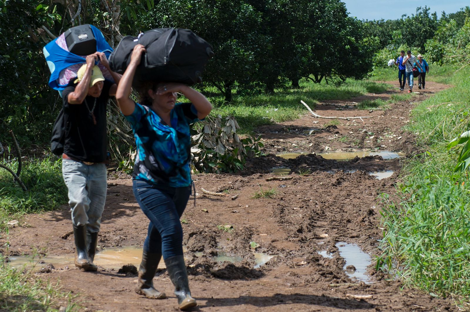 Esta es La Trocha, el paso ciego ubicado en Las Tablillas que los migrantes irregulares provenientes del sur transitan para cruzar de Costa Rica a Nicaragua.