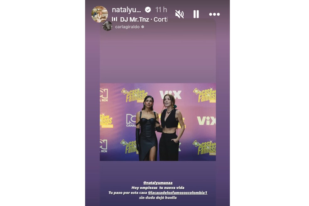 Después de su mediática salida de ‘La casa de los famosos’, Nataly Umaña volvió a publicar contenido en su cuenta de Instagram. Esto puso.