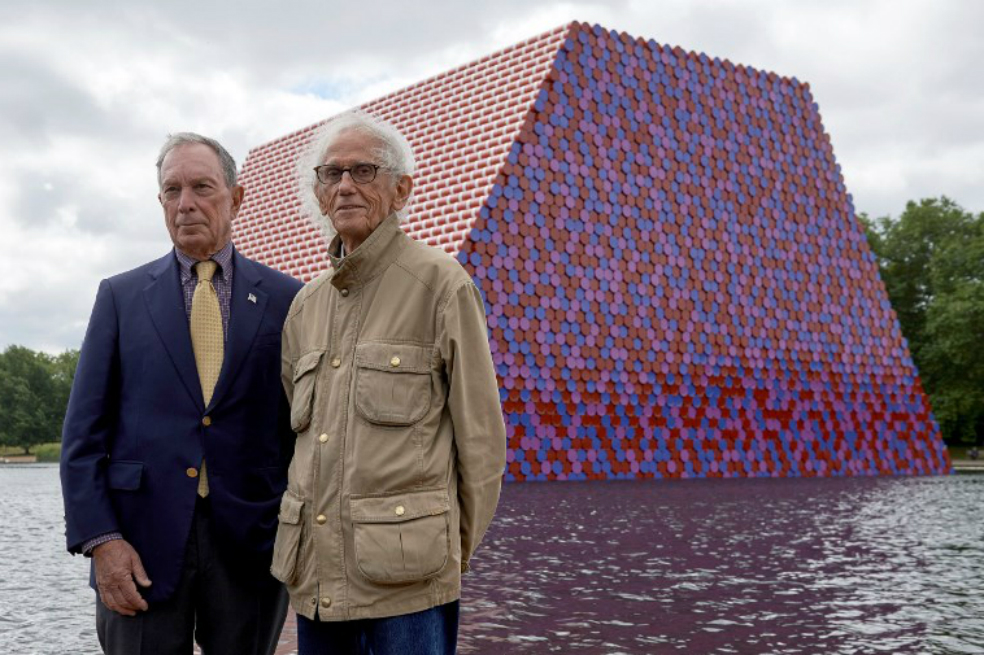 La nueva obra del artista búlgaro Christo acepta toda interpretación