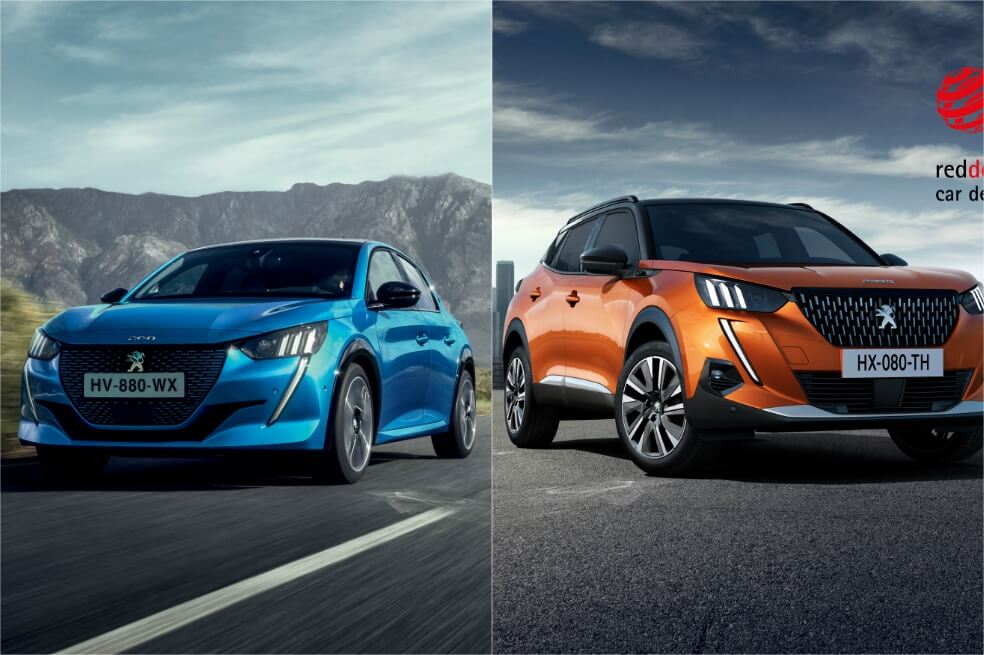 Los Peugeot 208 y 2008 se llevan el premio al diseño Red Dot