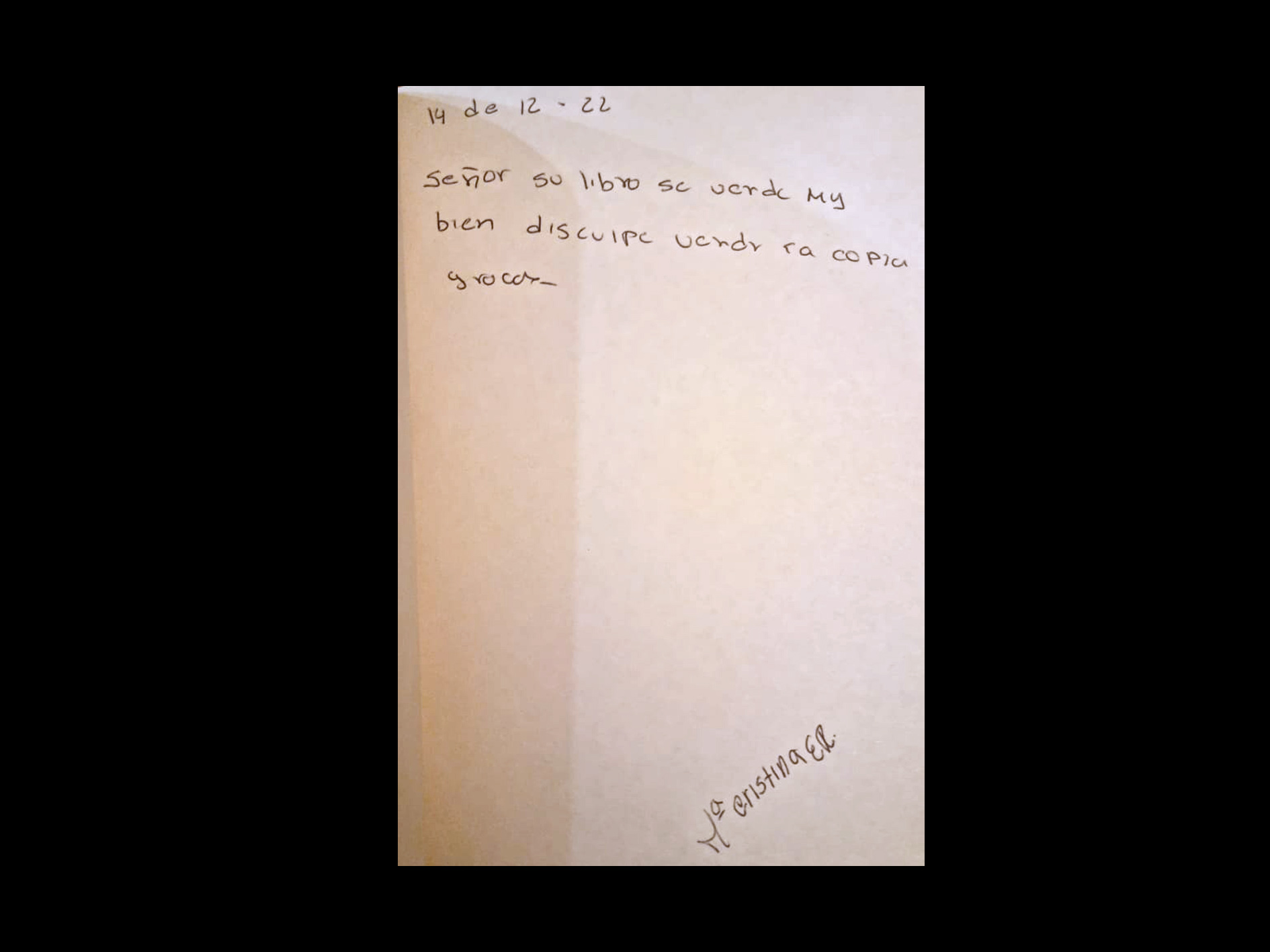 Piratean libros de Alejandro Gaviria y se los entregan con curiosas dedicatorias.