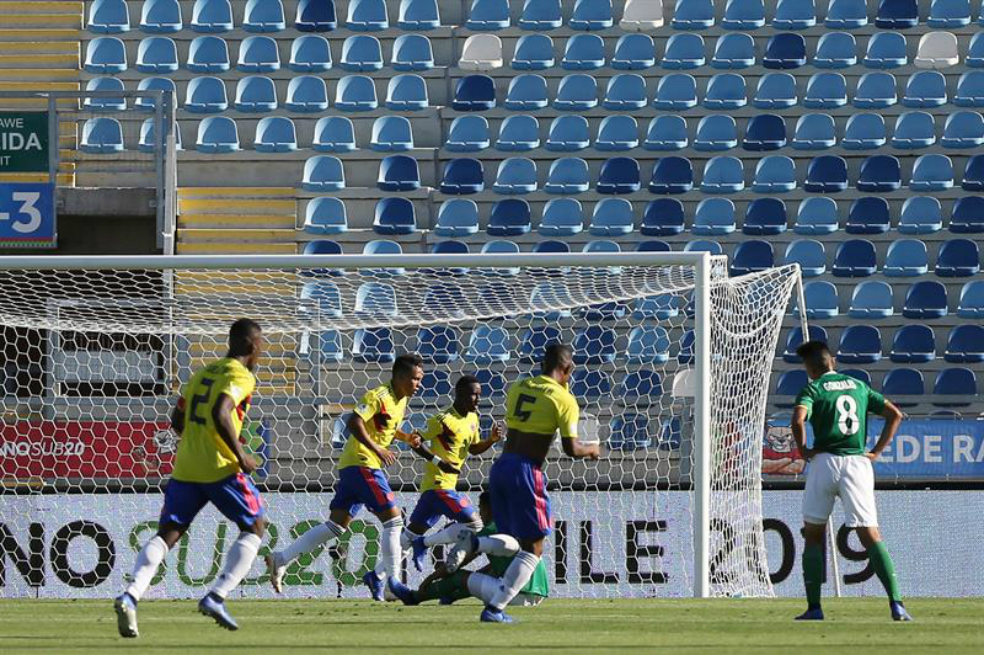 Colombia alcanzó su primer triunfo en el Suramericano Sub-20