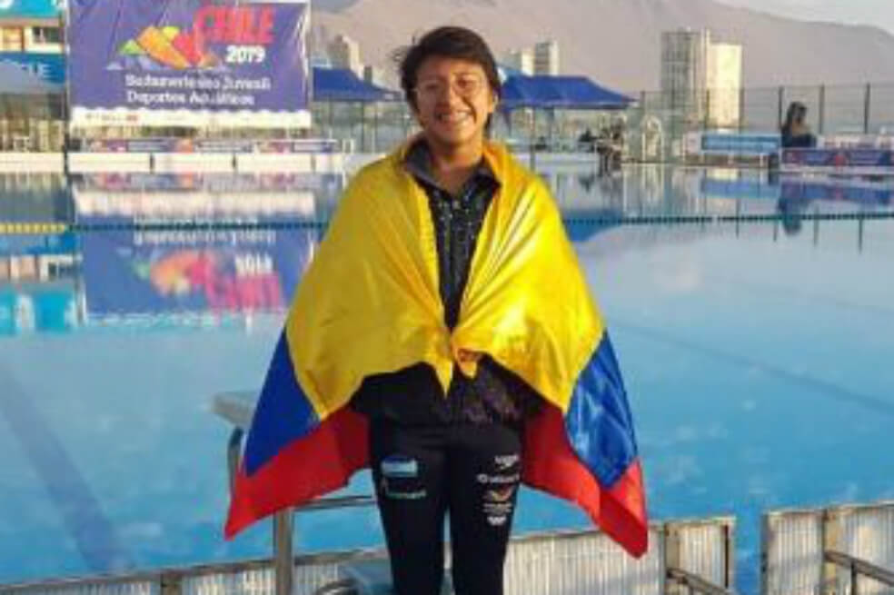 Luisa Fernanda López hizo historia para Colombia en Aguas Abiertas