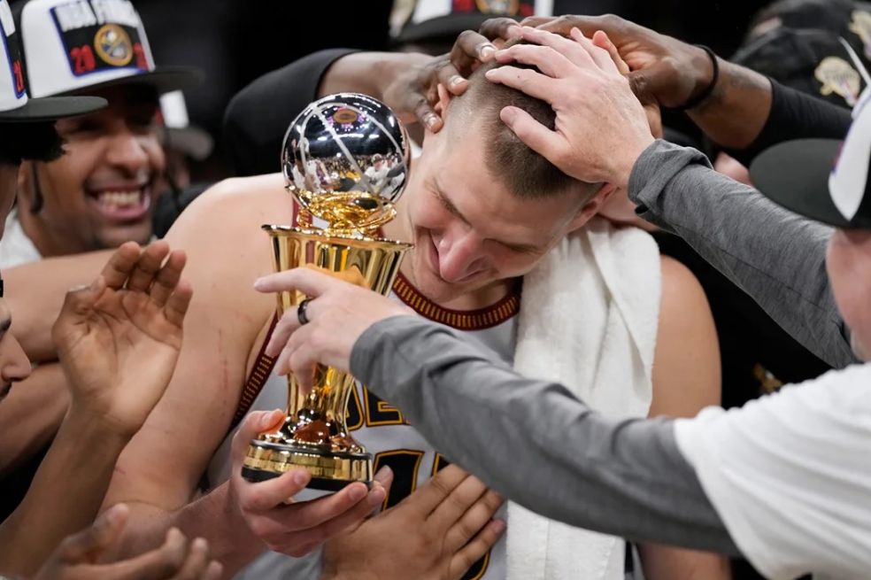 Nikola Jokic, MVP de las finales de la NBA.