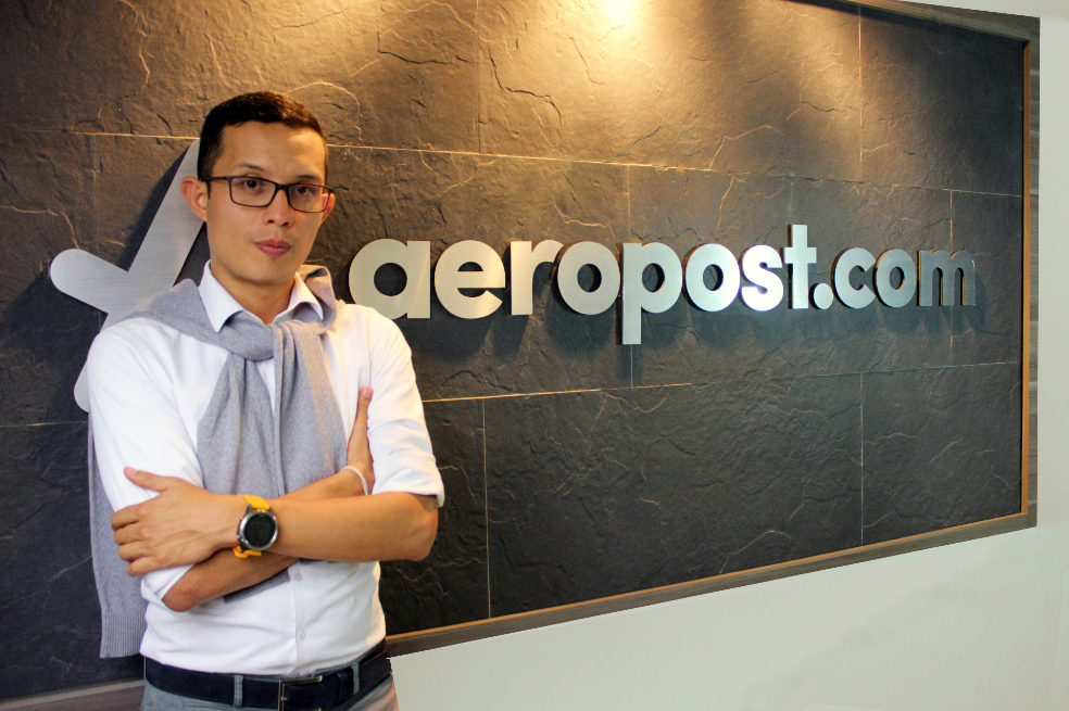 Carlos Andrés López, country manager de Aeropost.