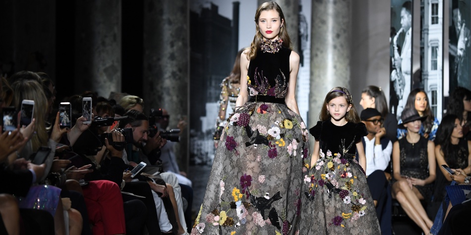 Elie Saab vistió a madre e hija en su nueva colección