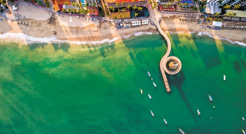 Puerto Vallarta, relajo en la bahía