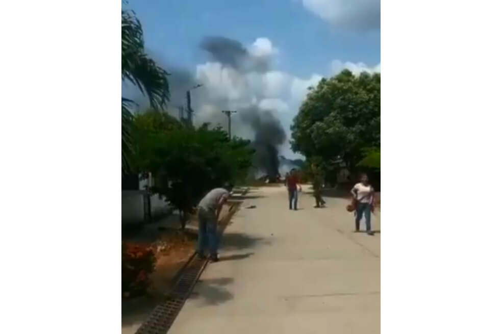 Explota carrobomba cerca a base militar en Puerto Rondón, Arauca