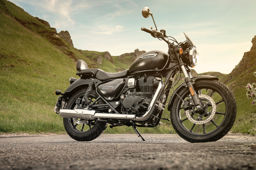 Detalles de la Royal Enfield Meteor 350