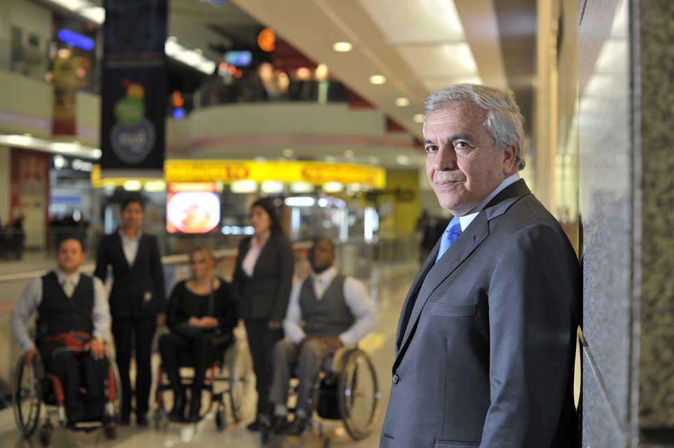 El empresario que se la jugó por la inclusión