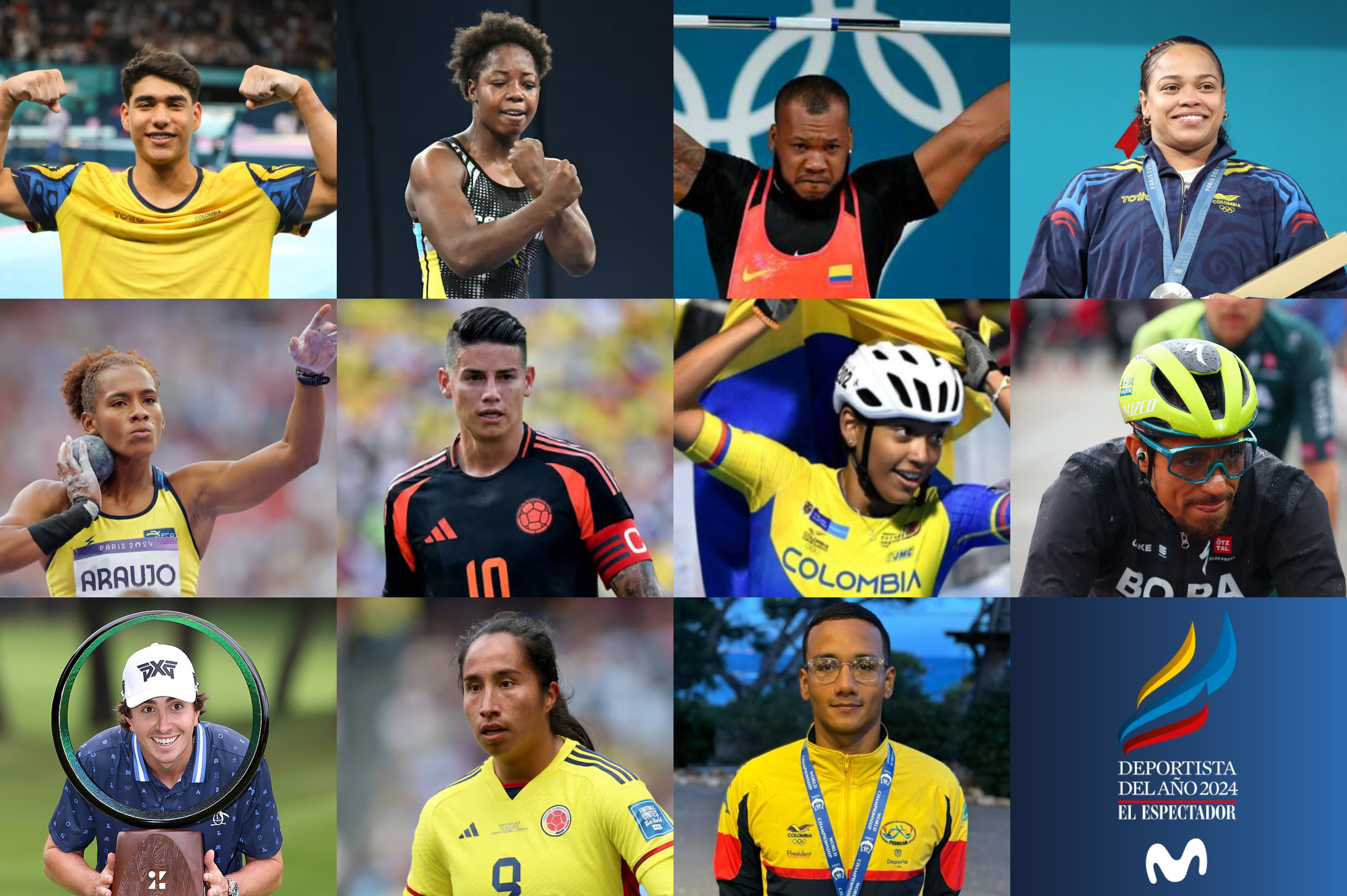 Deportista del Año 2024: ¿cuáles son los nominados en la categoría mayores?