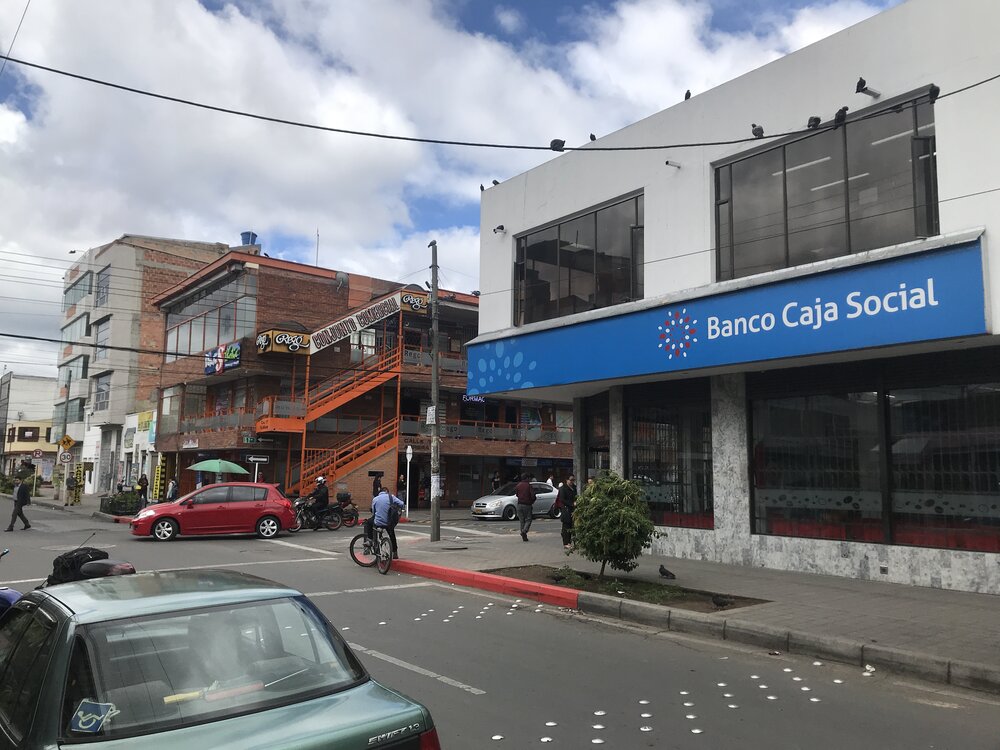 Así fue el violento hurto a un banco Caja Social en la localidad de Kennedy