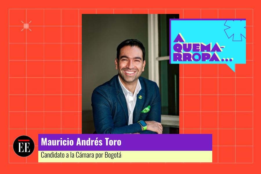 A Quemarropa con Mauricio Toro, candidato a la Cámara por Alianza Verde