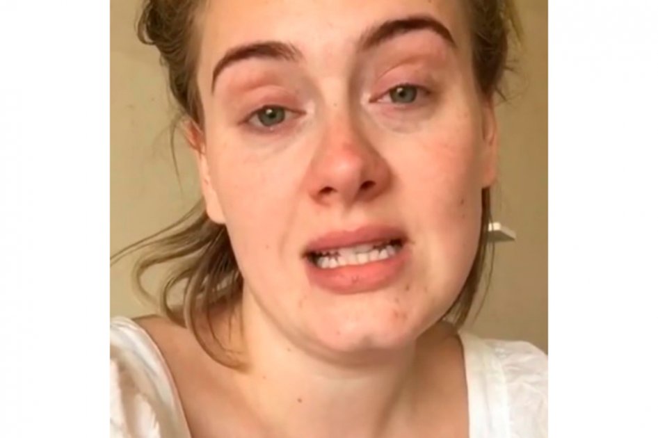  Captura de pantalla del vídeo de Adele en (c) Instagram. / Bang Showbiz