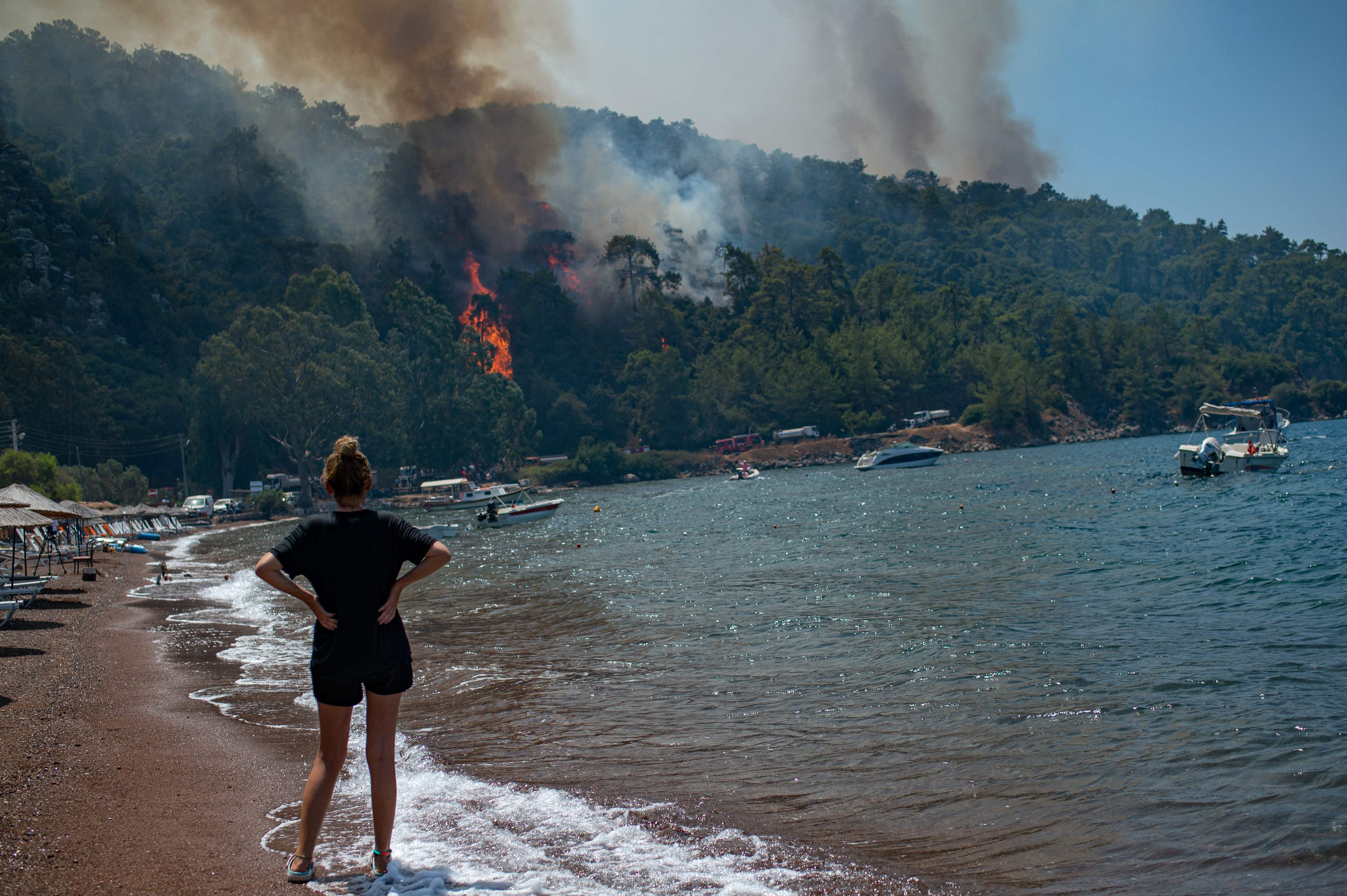 Los incendios ponen contra las cuerdas a los países del sur de Europa