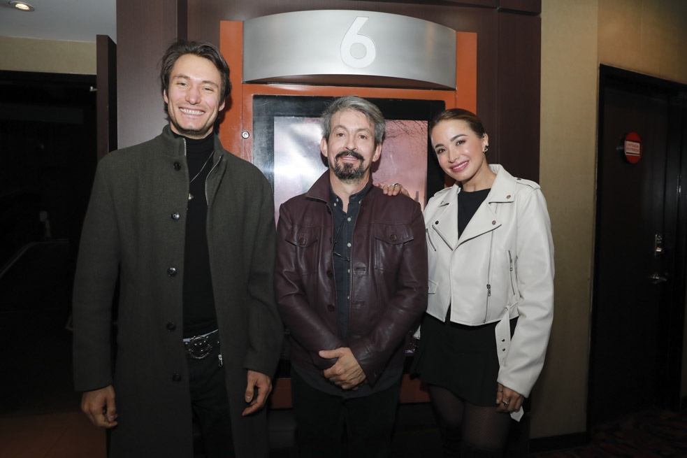 Claudio Cataño, Jorge Luis Arzuaga y Majida Issa