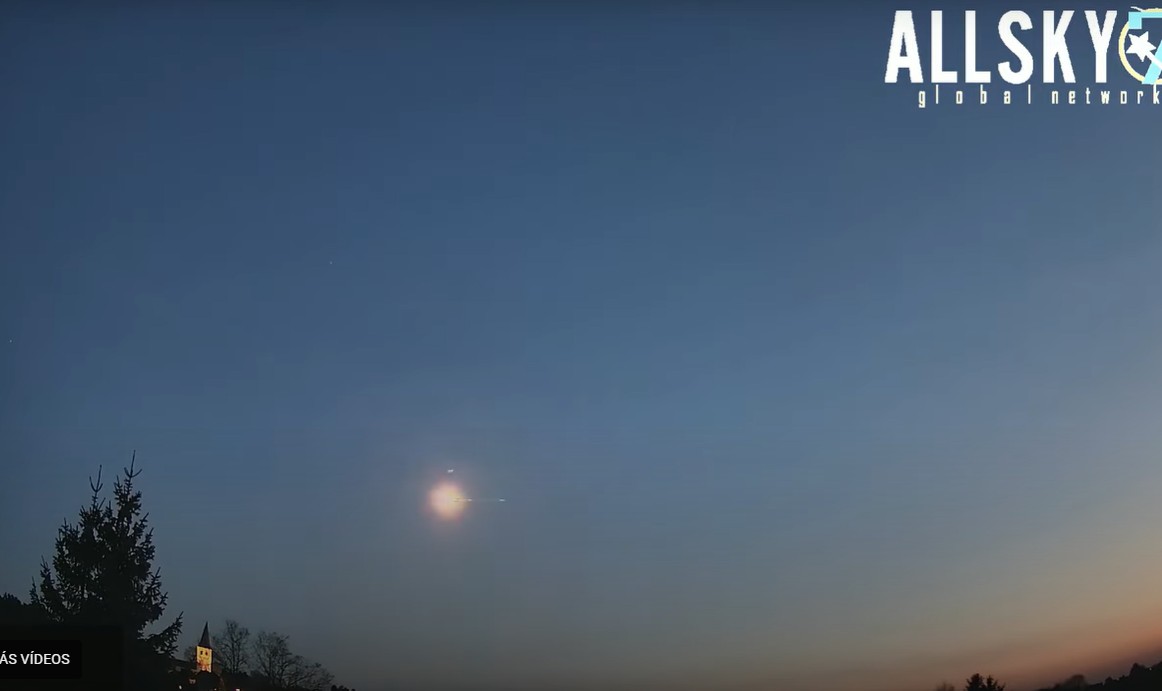 La Agencia Espacial Europea confirma la caída de un meteoro “de varios metros de diámetro”