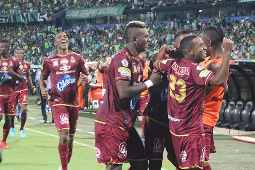Tolima venció a Nacional en el Atanasio Girardot