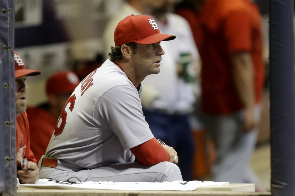 Mike Matheny, manager de los Cardenales de San Luis. Foto: AFP