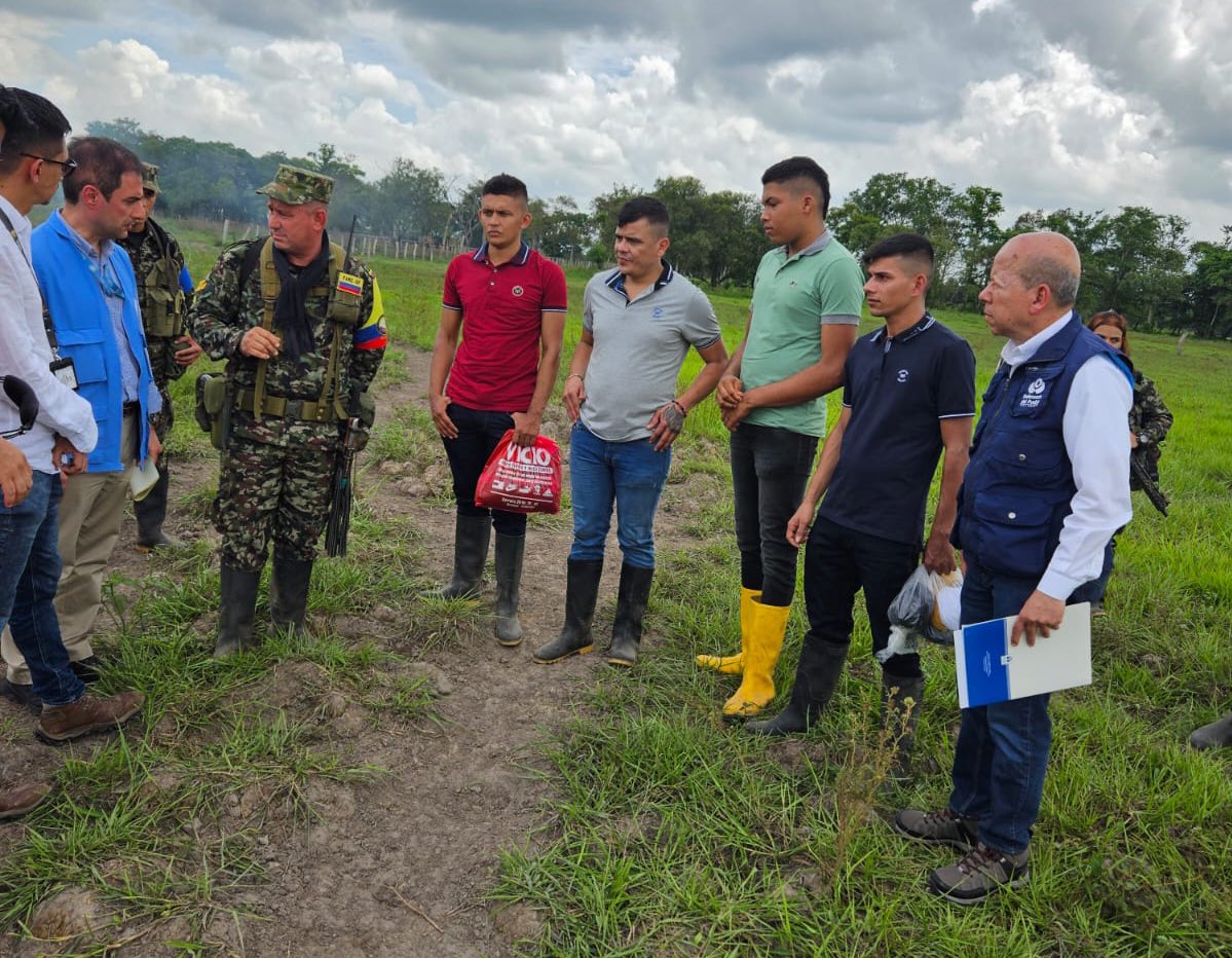Cuatro personas que estaban secuestradas por el EMC en Arauca fueron liberadas