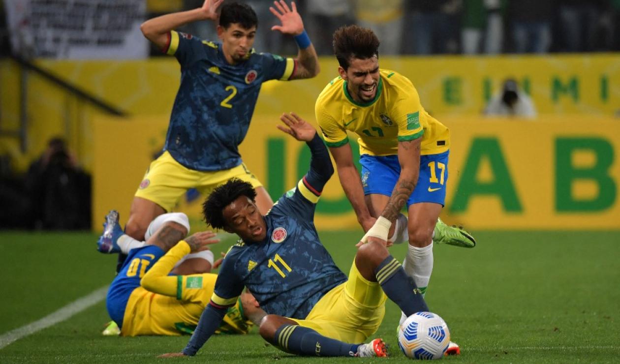 El partido entre Brasil y Colombia lideró el rating del 11 de noviembre