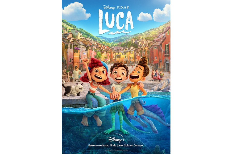 Disney+ presenta tráiler de “Luca”, su nueva película animada