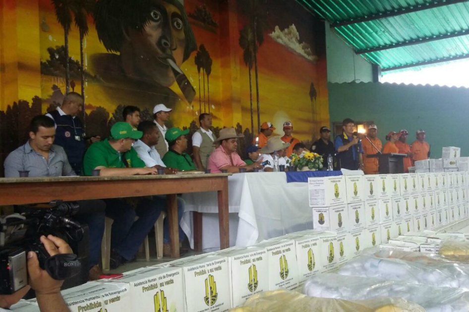Arauca recibe asistencia humanitaria tras emergencia por inundaciones