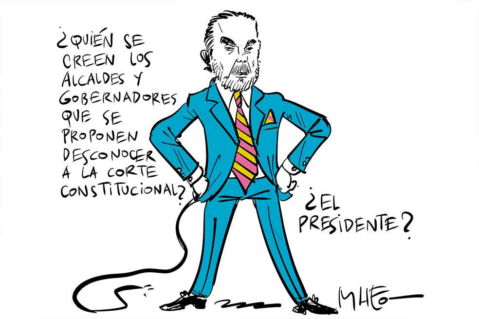 Alto turmequé: sobre visados, advertencias y cortocircuitos
