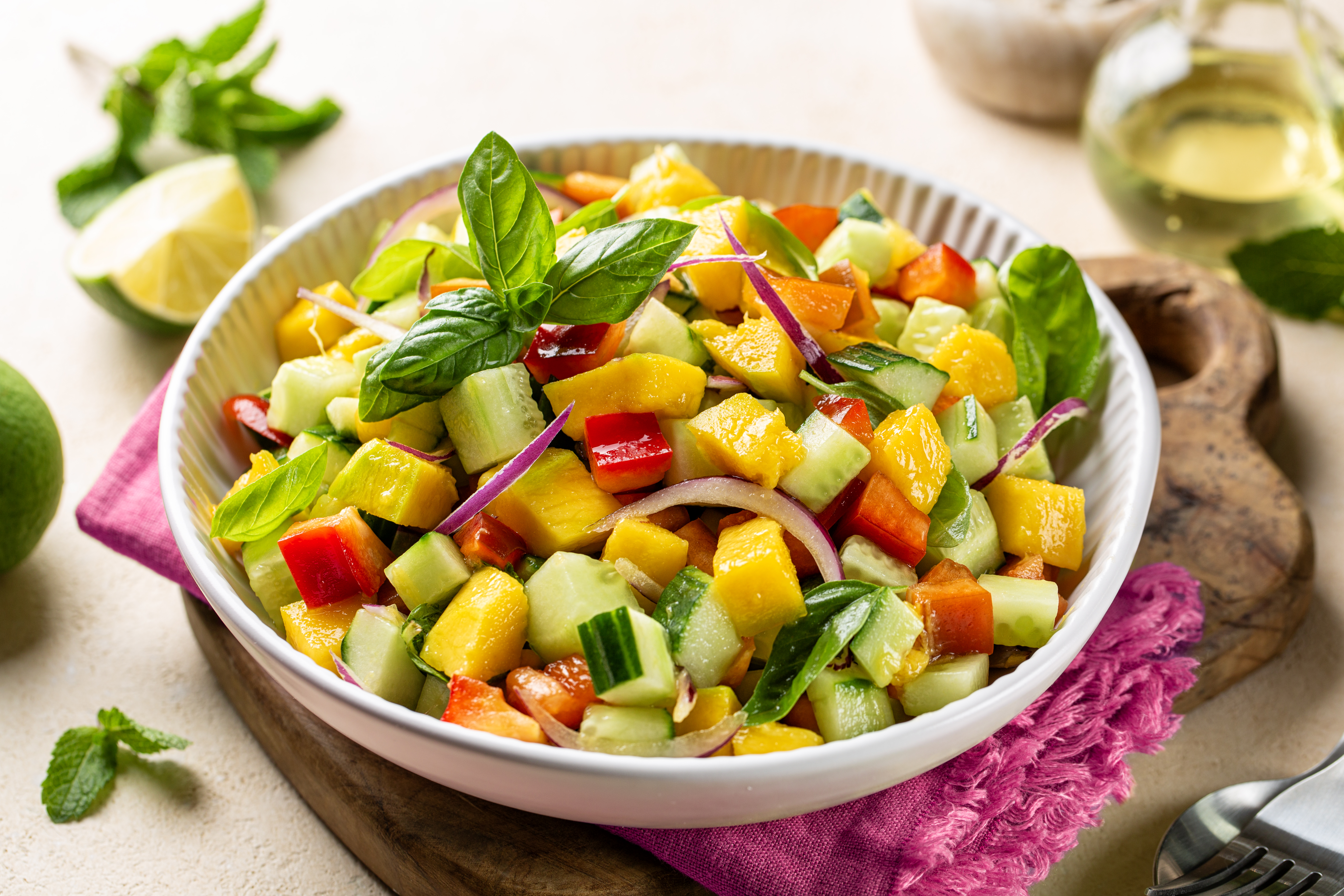Ensalada navideña: ideal para acompañar las cenas de esta fecha especial